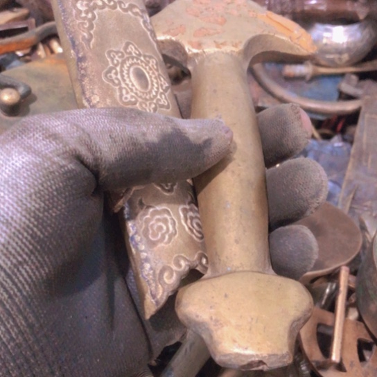 三***锅闪电购铜摆件工艺品