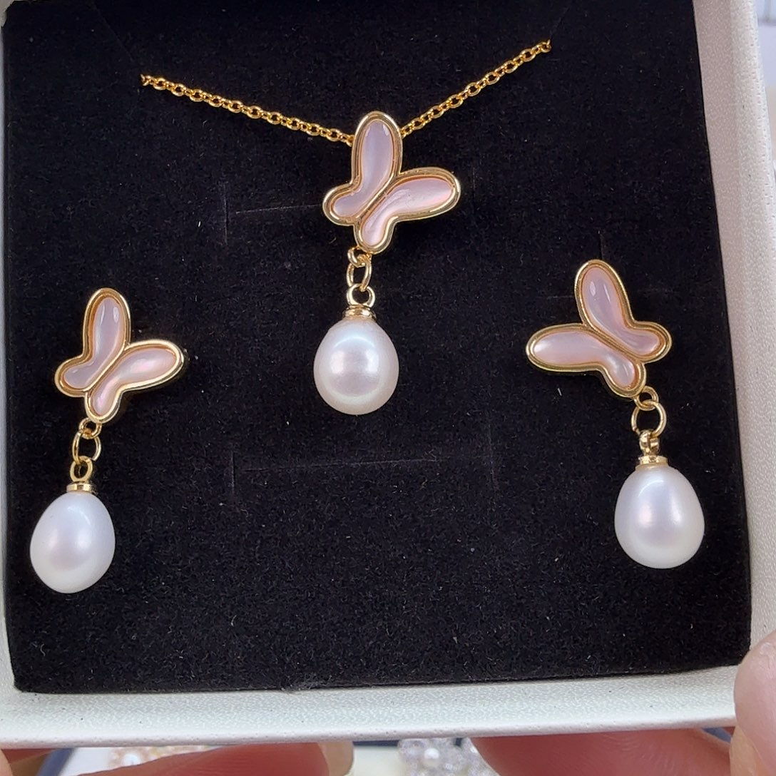 未镶嵌耳饰淡水珍珠