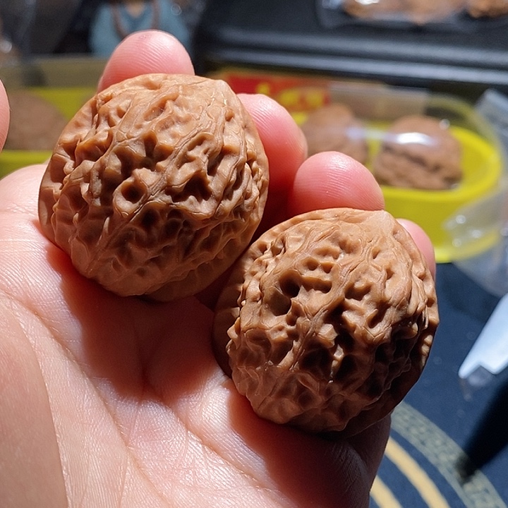 【闪购商品】吊坠文玩核桃吉*物黄松峪元宝