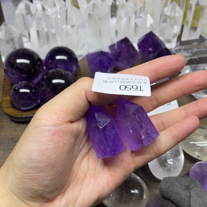 水晶天然水晶球水晶柱未镶嵌