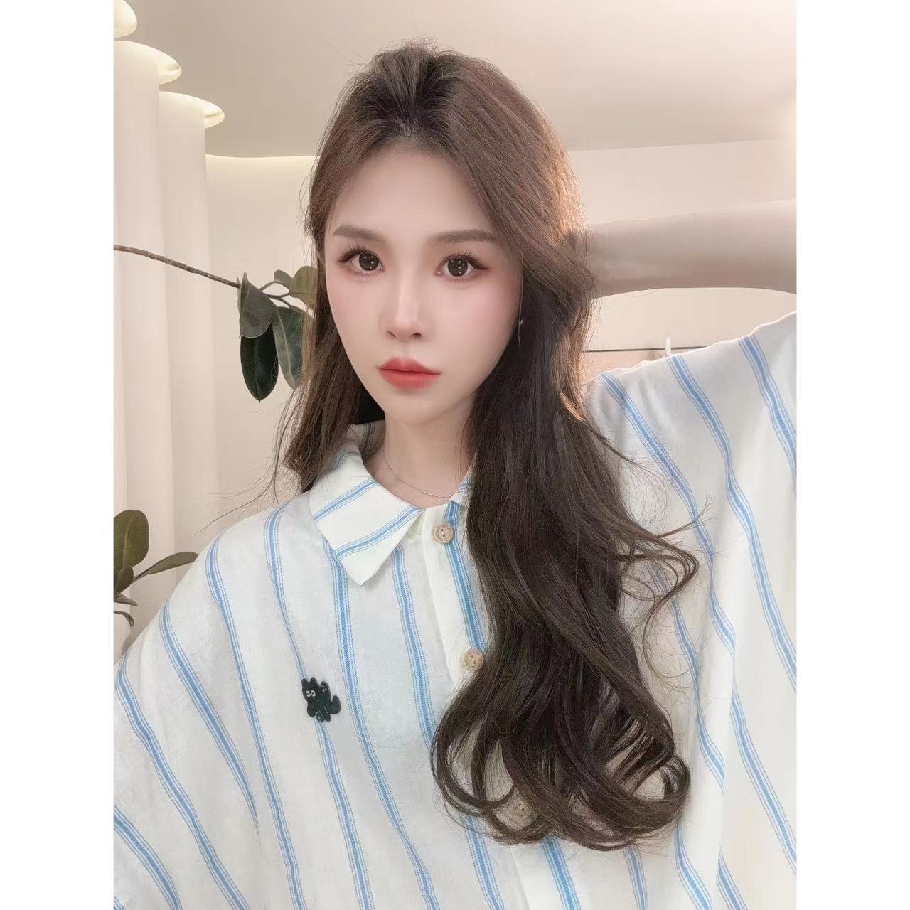 DM【夏日海滨】高定设计款时尚夏季条纹家居服套装CC