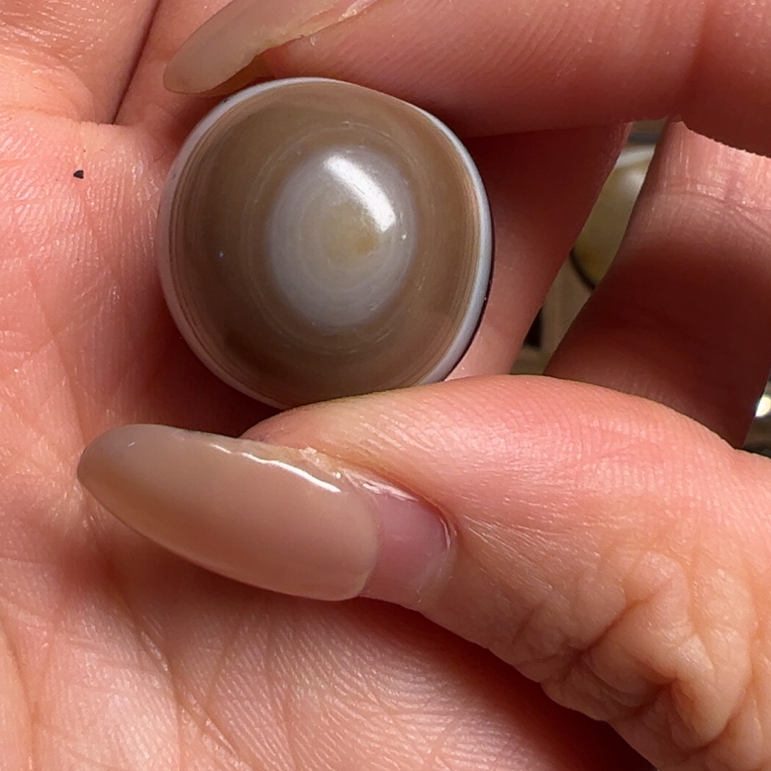 玛瑙/玉髓单珠未镶嵌