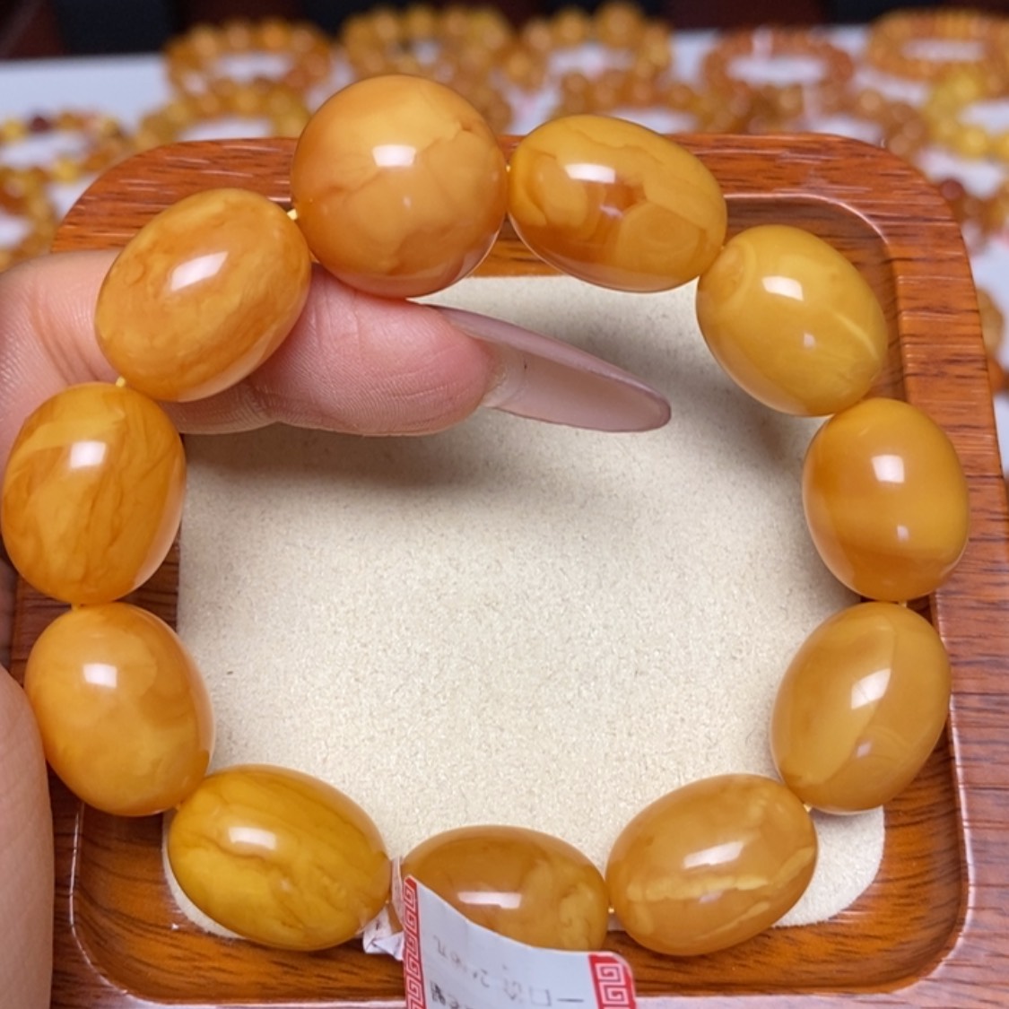 【闪购商品】未镶嵌蜜蜡手链手串