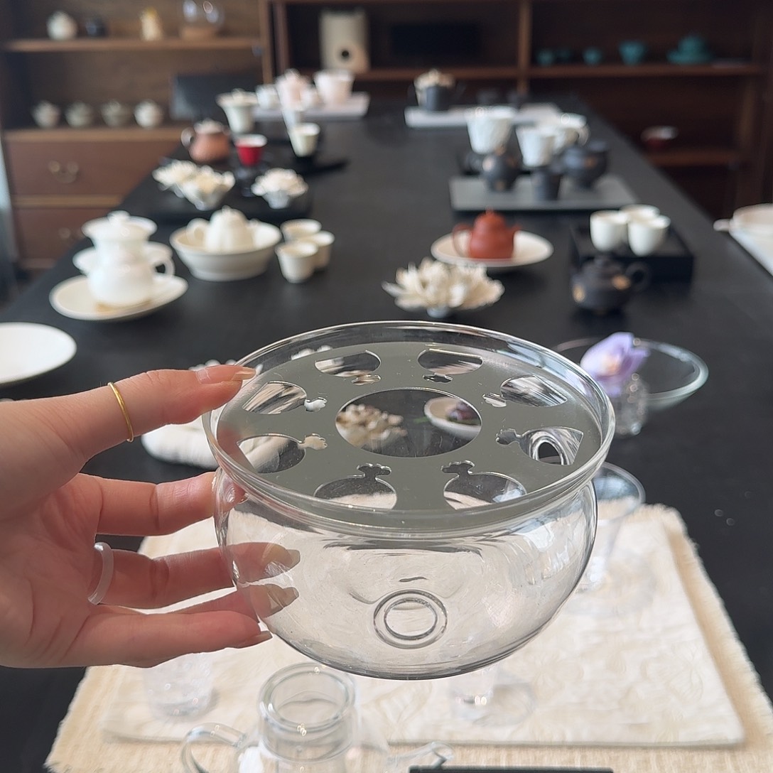 玻璃温茶器 直播福利