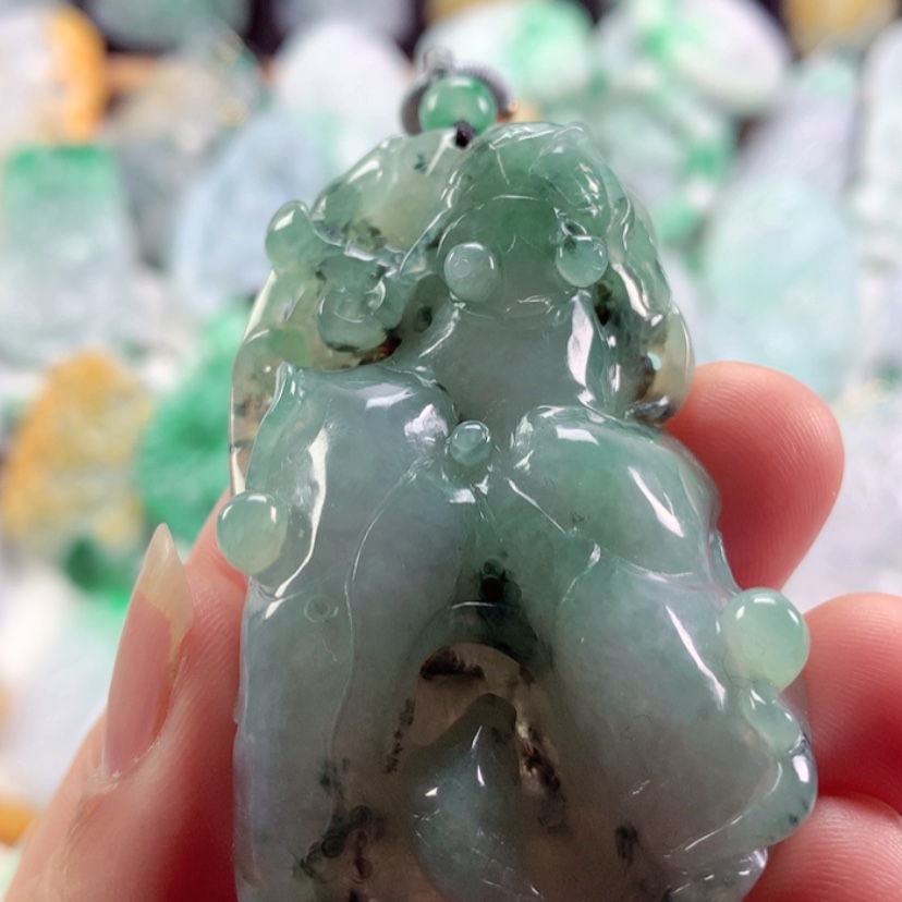 【闪购商品】翡翠吊坠(不含链)未镶嵌