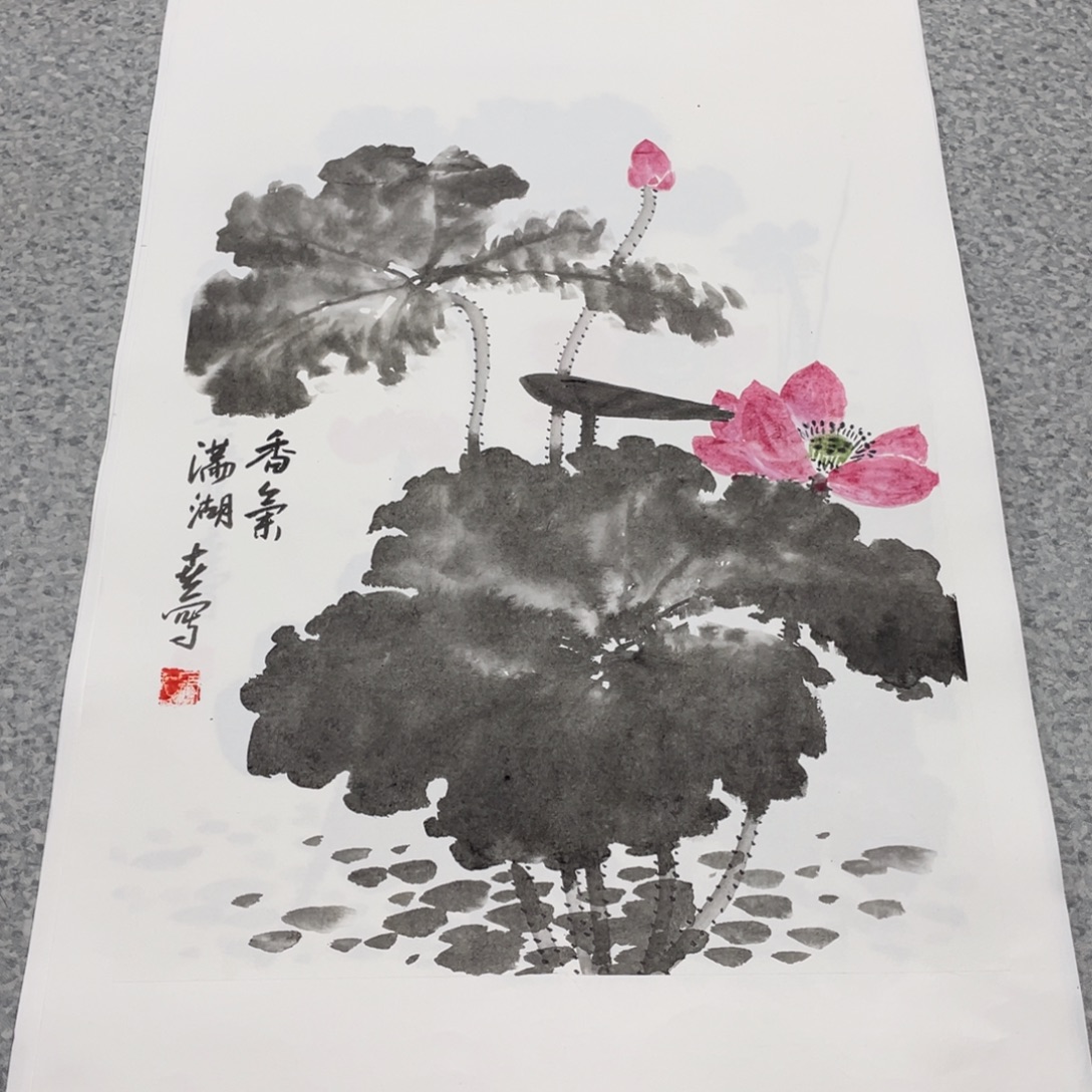 国画1.4平尺国画作品