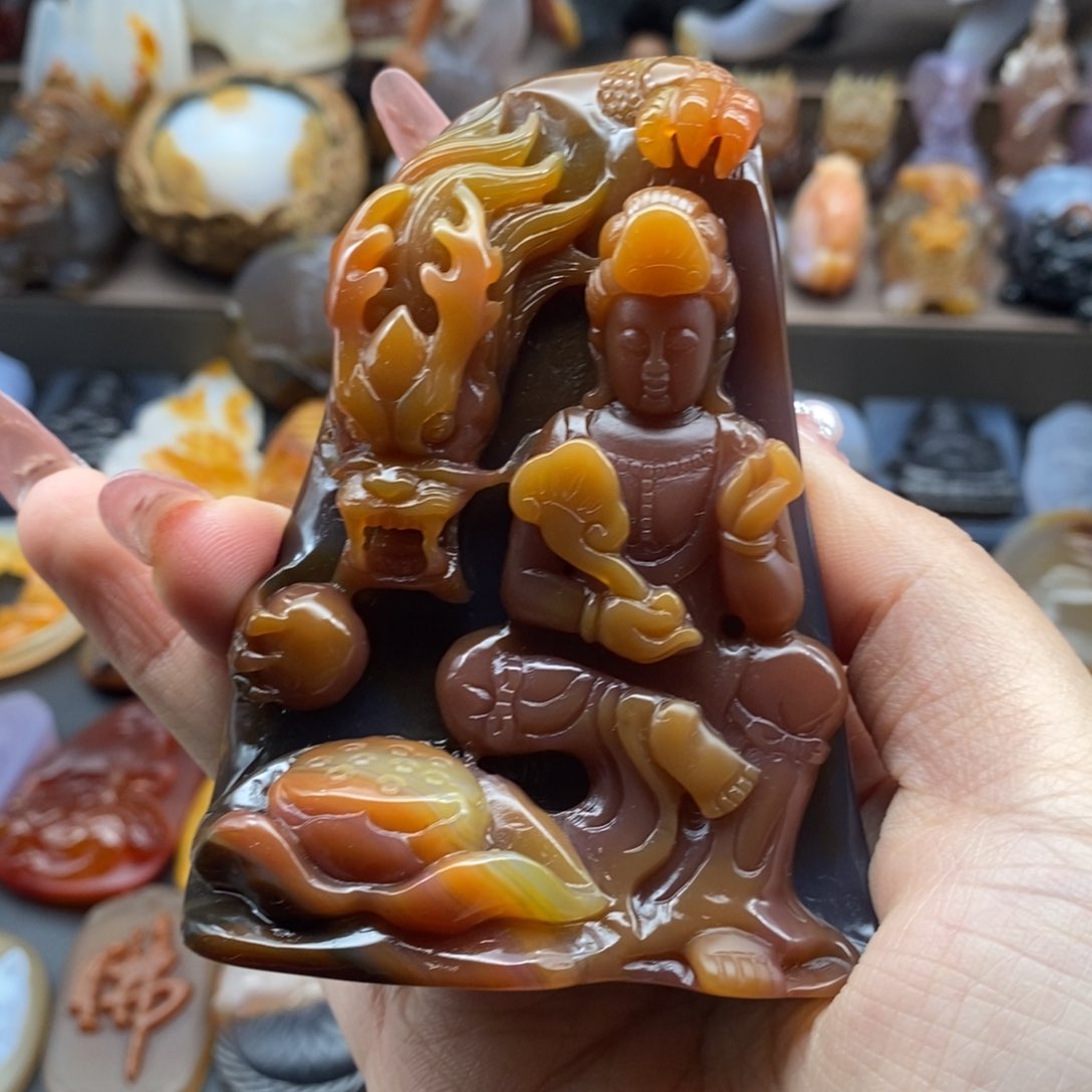 玛瑙/玉髓吊坠(不含链)未镶嵌