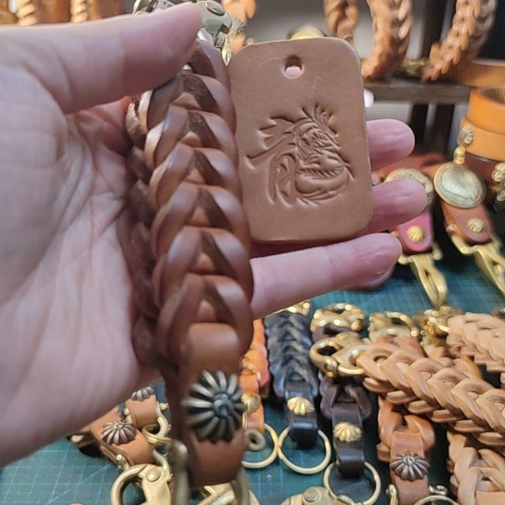 铜铁合金类龙骨钥匙链6.0