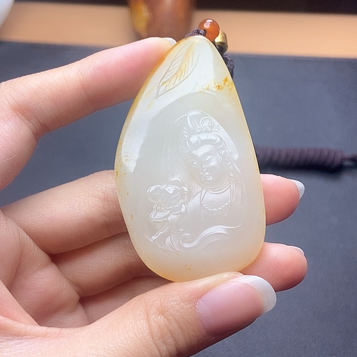 和田玉挂件未镶嵌N