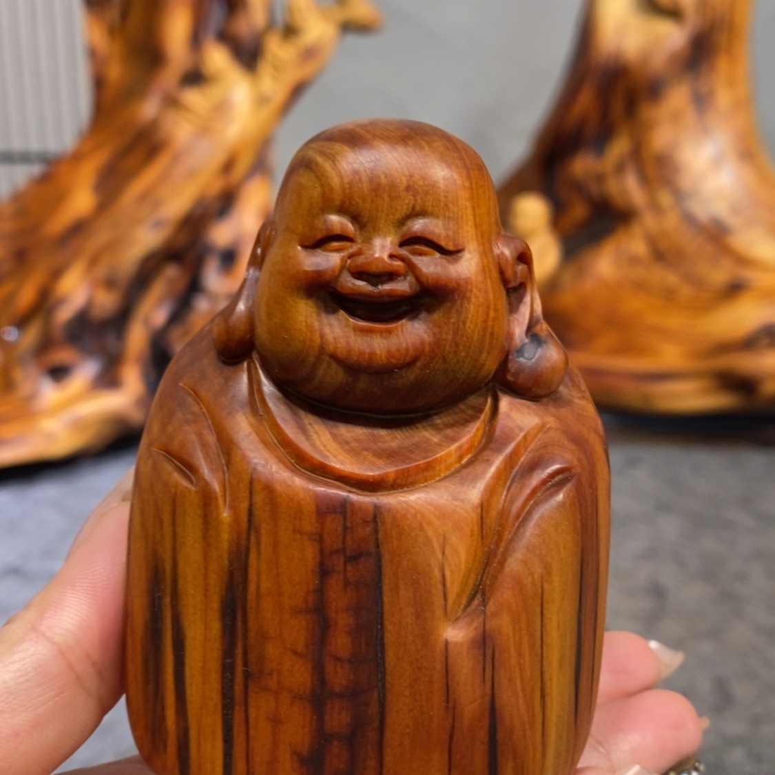 【闪购商品】柏木（崖柏）根雕木雕工艺品摆件创意，满十送一手把件