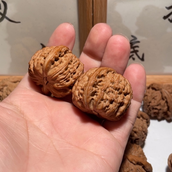 天***线把件文玩核桃核桃