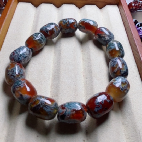 玛瑙/玉髓手链未镶嵌