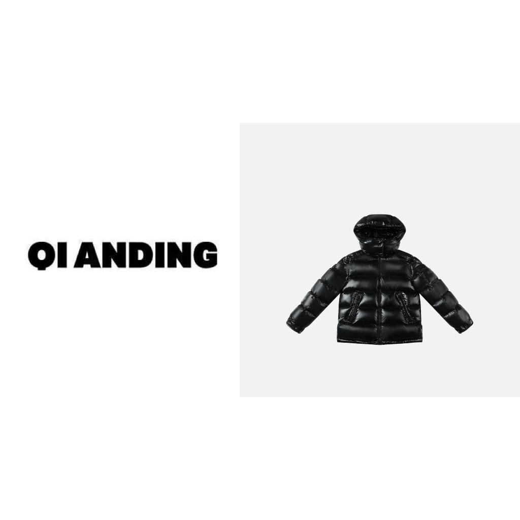 【QIANDING】'‘’玛雅”蒙家同款时尚冬季加厚鹅绒服63187