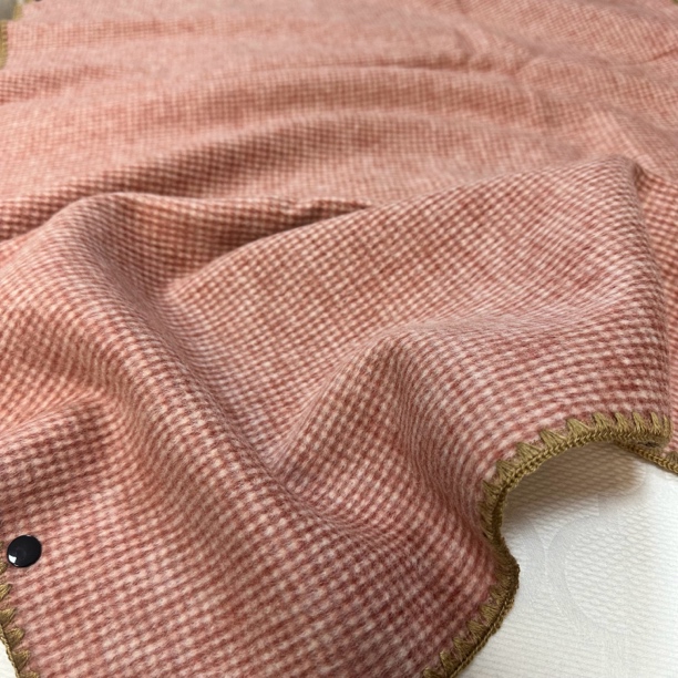 3416 怒推 重磅双层羊毛披肩85×145 80澳毛15羊绒5桑蚕丝