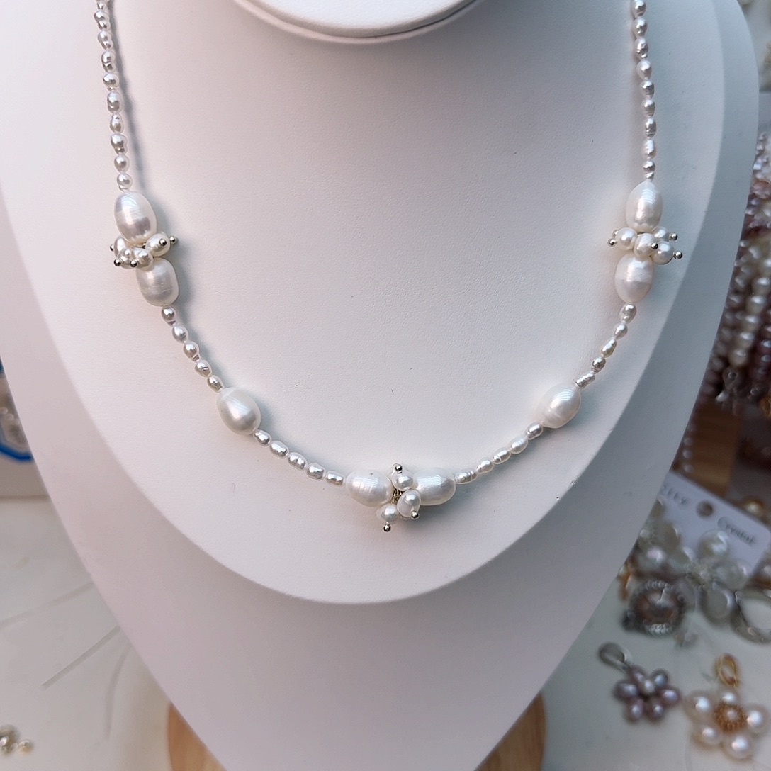 淡水珍珠未镶嵌颈饰