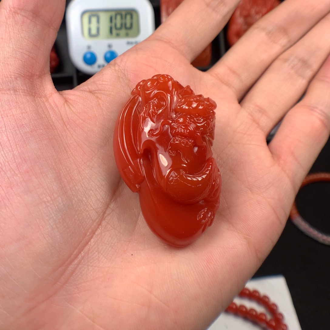 南红玛瑙手链未镶嵌雍*