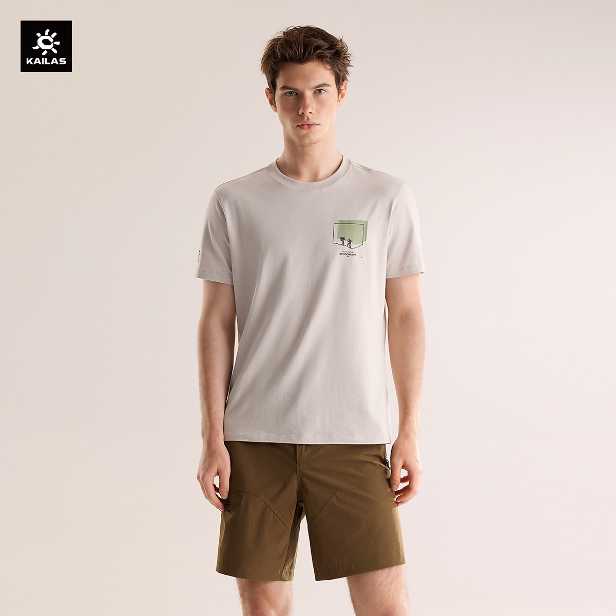 KAILAS凯乐石中性款人生第一座雪山棉T短袖登山徒步 KG2537139