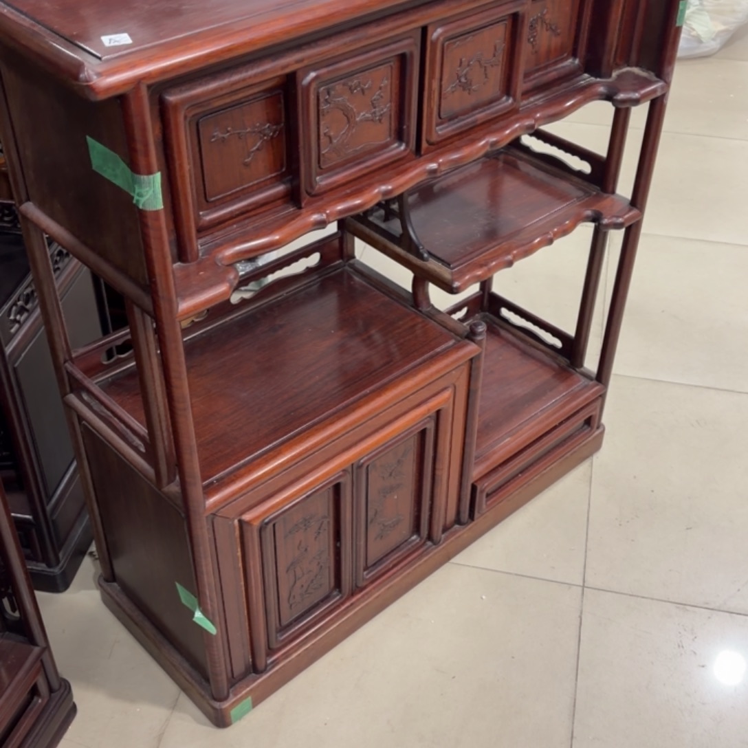花梨木类柜类家具般若中古美术工艺品