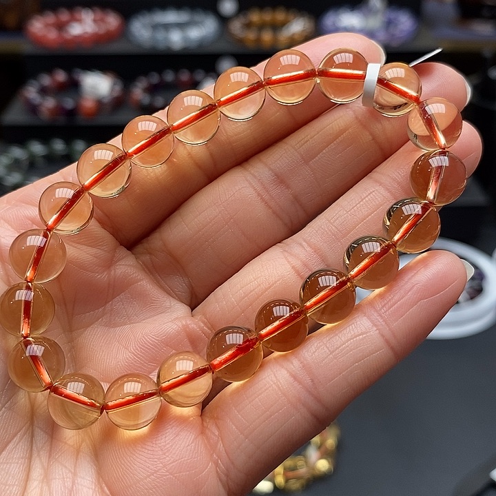 水晶手链未镶嵌一***猪