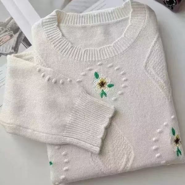 吉米赛欧【花朵线衫】 1X2455316 百搭时尚显瘦减龄