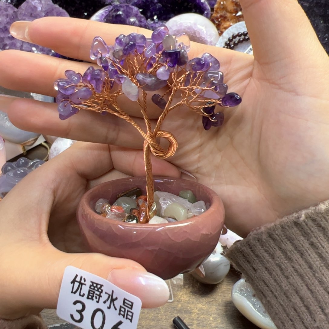 未镶嵌大型摆件（非配饰）紫晶306