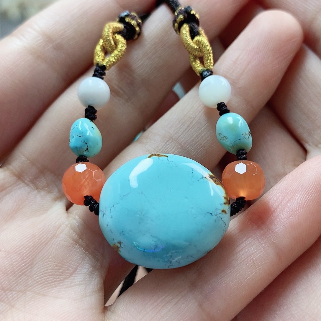 未镶嵌绿松石珠宝奇石