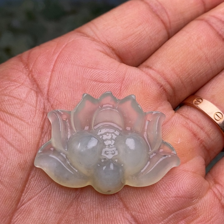 蛇纹石玉合金颈饰79