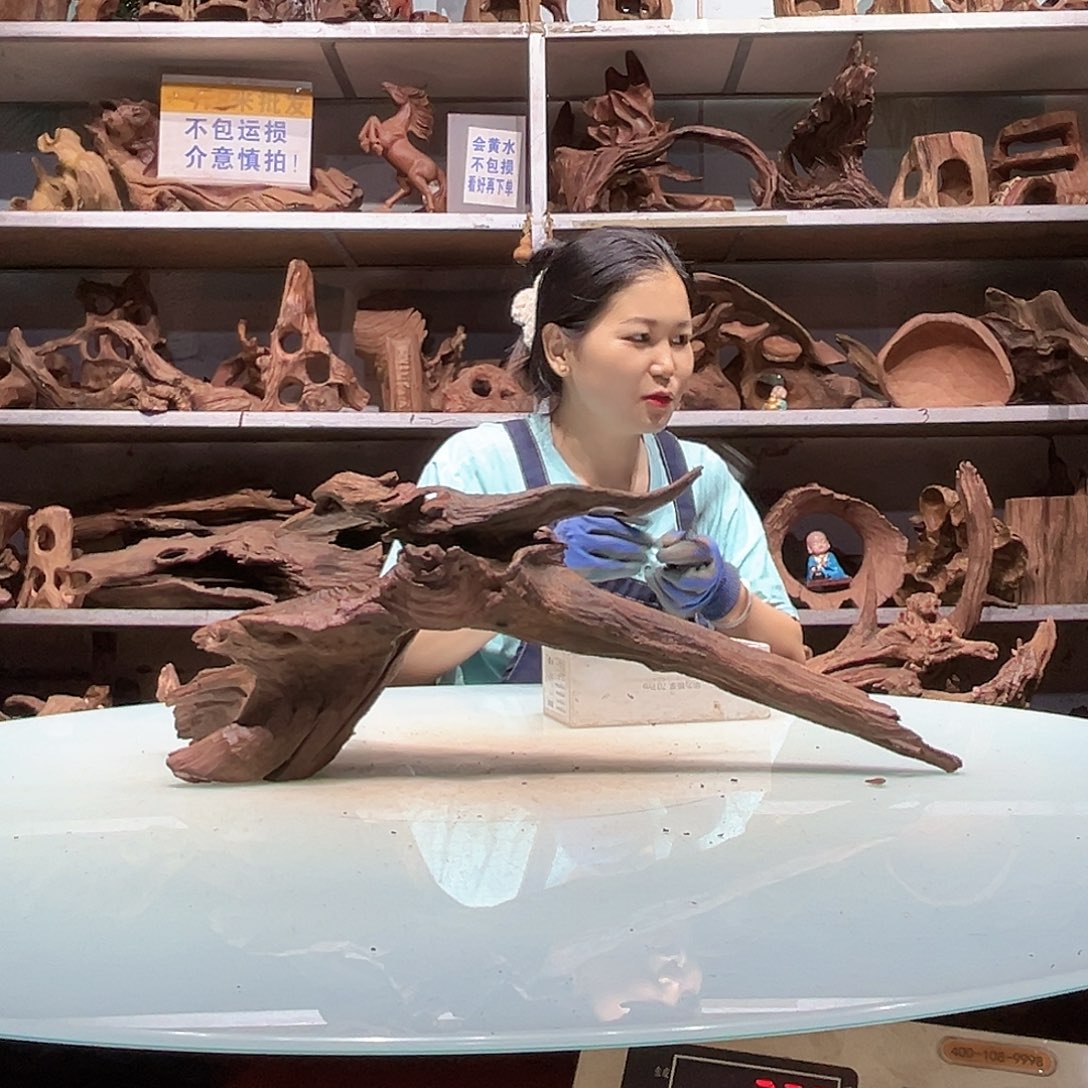 紫砂镂空紫柚沉木不包损l****y590