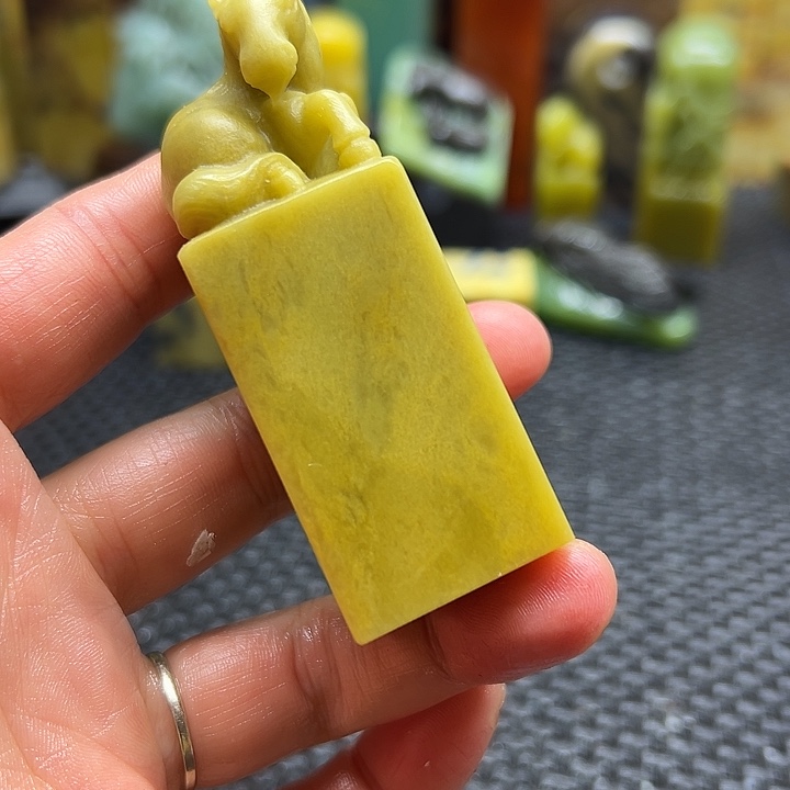 老***录青田石印章石印章石