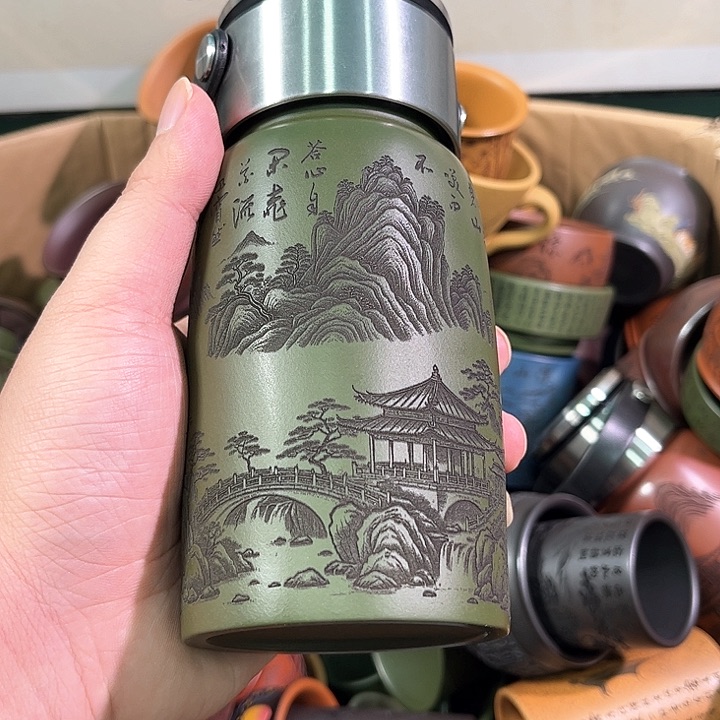 茶杯紫砂全手工紫砂主人杯