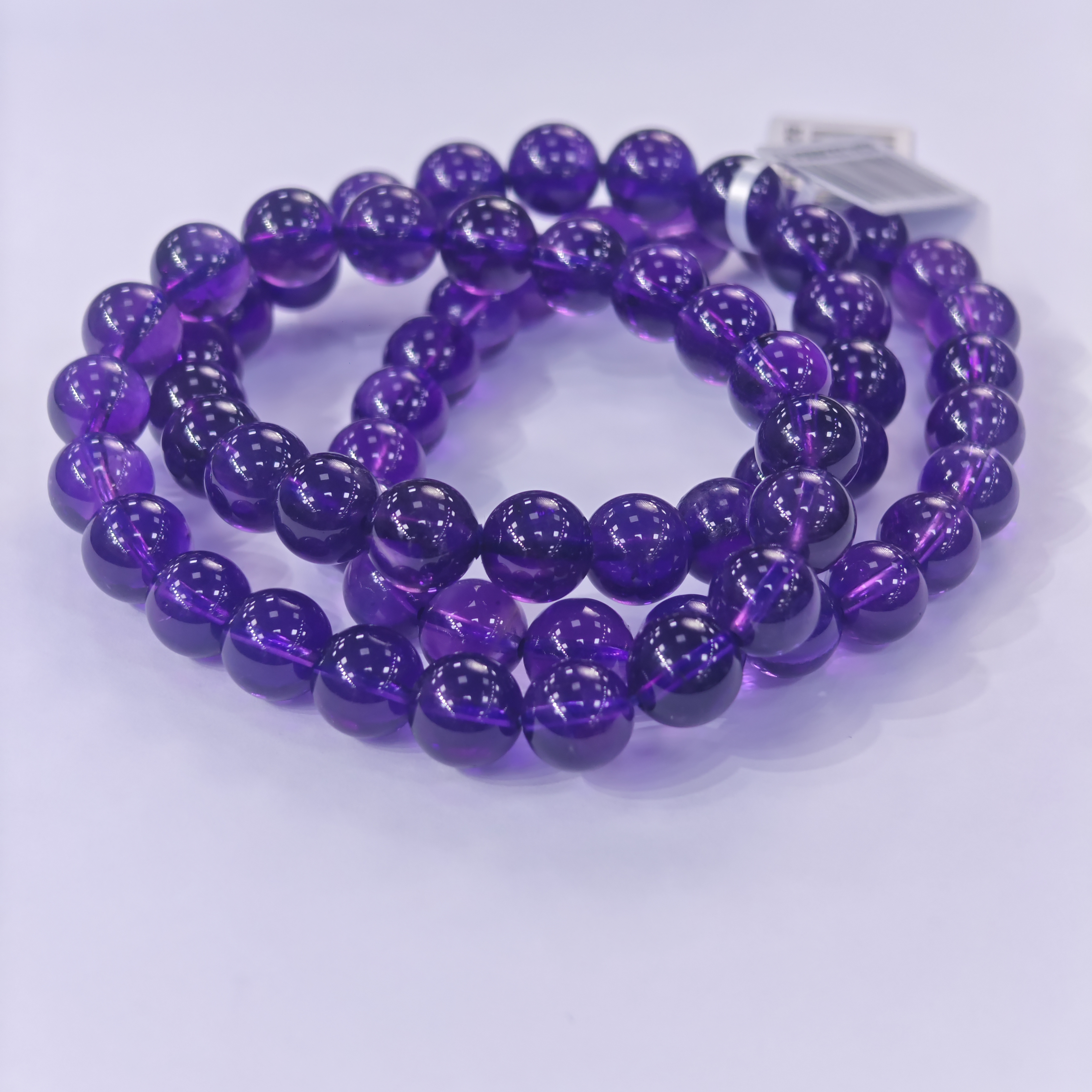 【书记甄选】天然紫水晶单圈手链 多样性发一件 约9mm GCK669