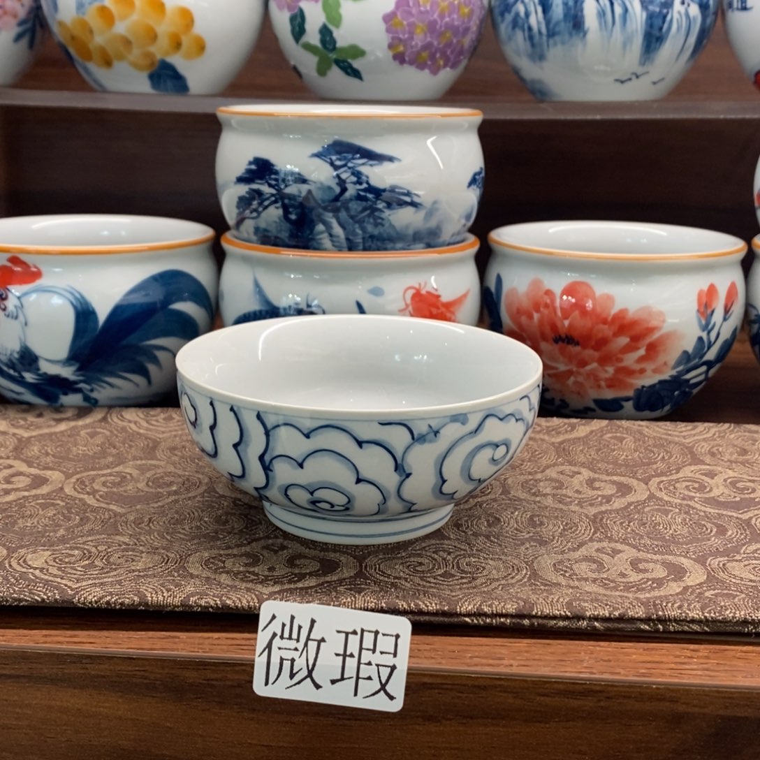 釉下彩手工绘制手工绘制