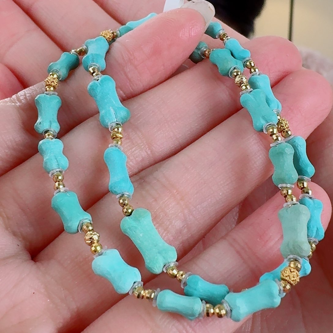 绿松石珠宝奇石未镶嵌