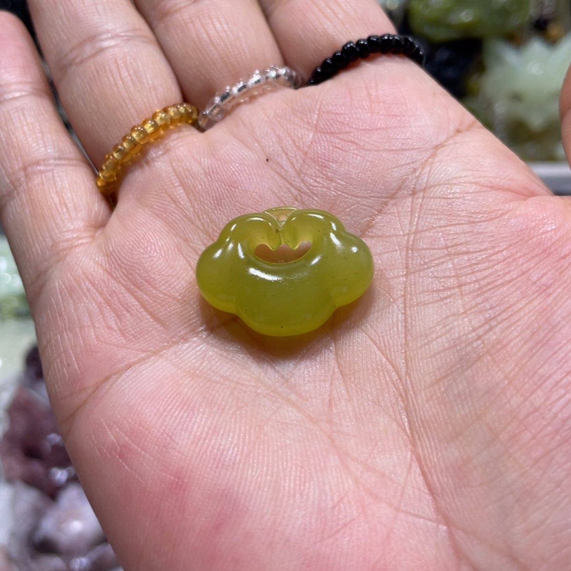 【闪购商品】岫玉颈饰未镶嵌42吊坠