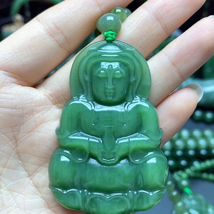 和田玉吊坠未镶嵌