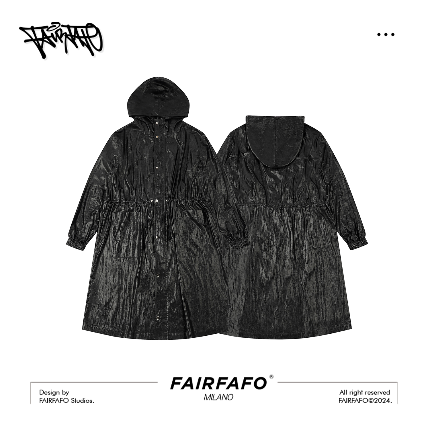 林肉肉【深夜连帽风衣外套】WT4C009