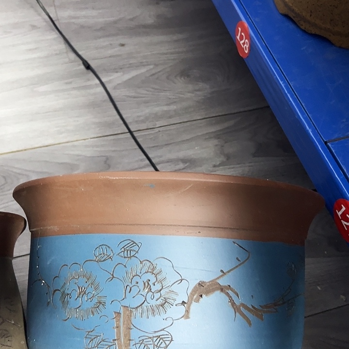 30蓝发财花盆花盆花盆花盆