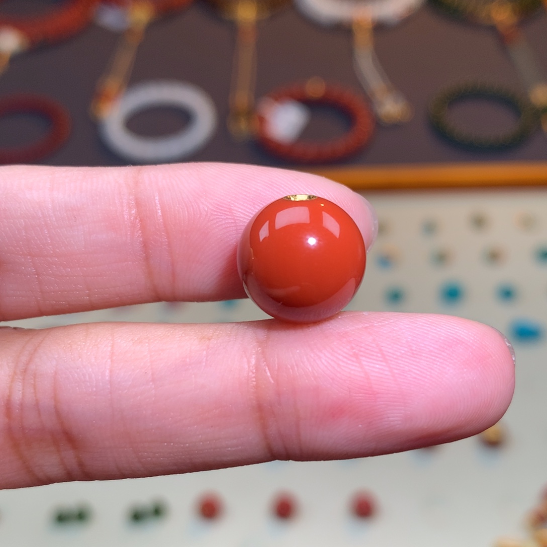 颈饰未镶嵌南红玛瑙