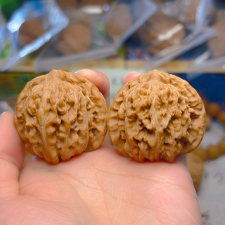 如***故吊坠文玩核桃四座楼41