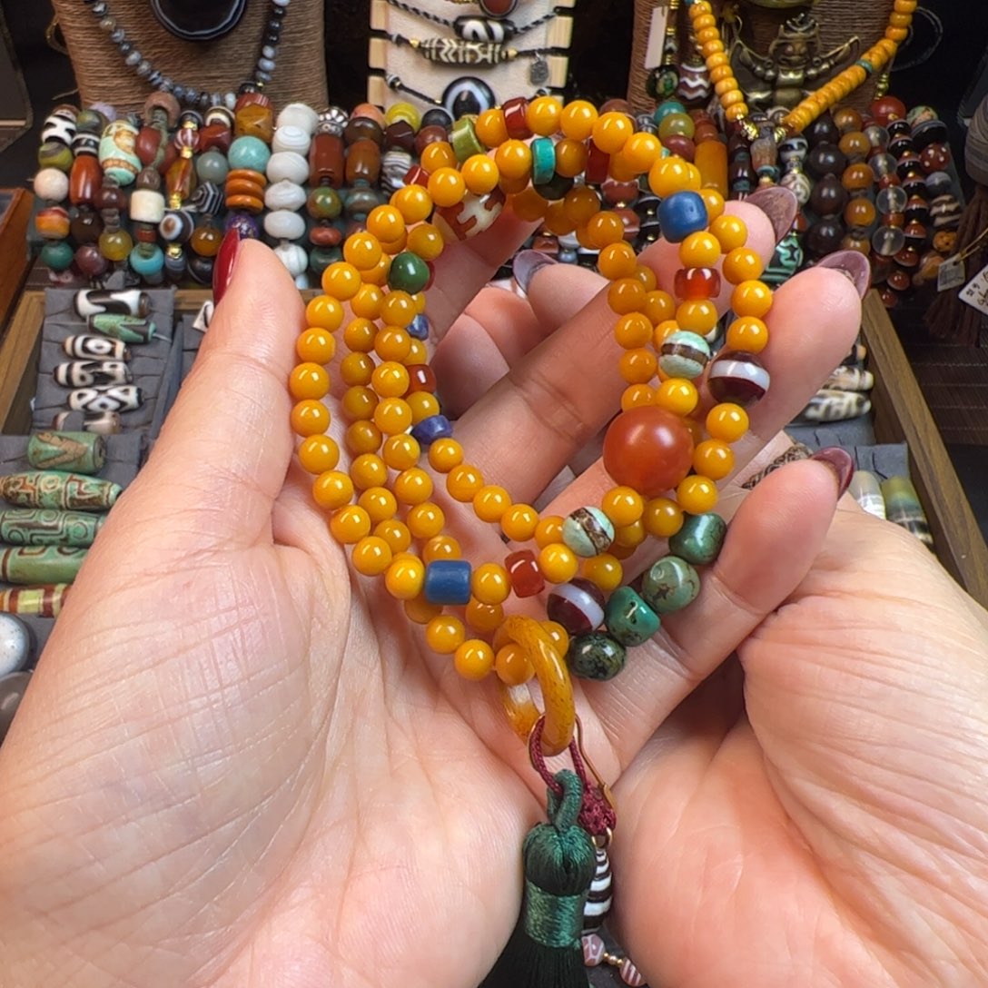 玛瑙/玉髓未镶嵌项链