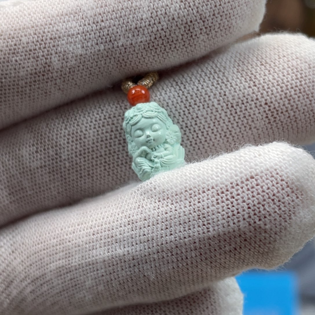 未镶嵌绿松石挂件