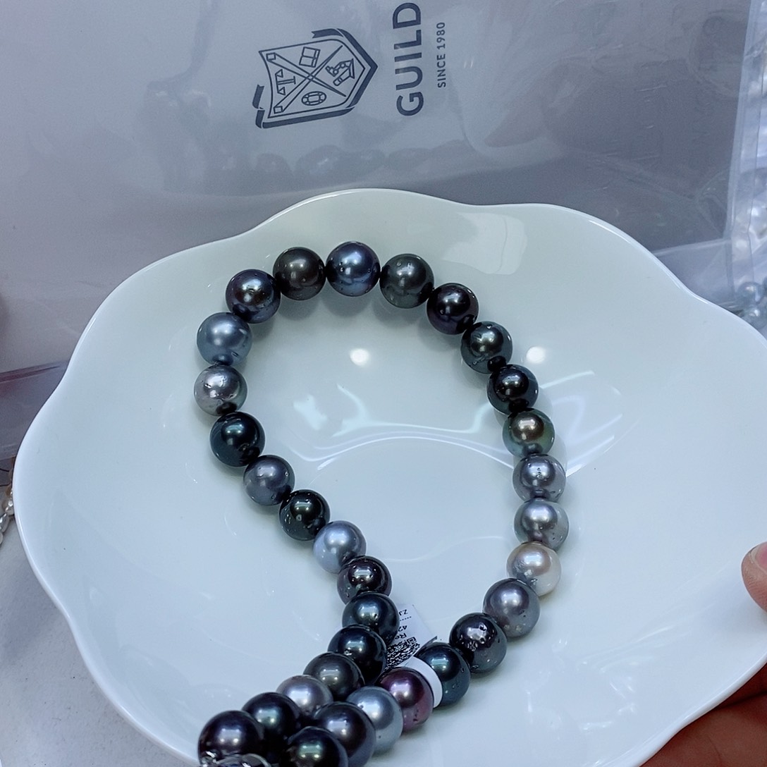 海水珍珠颈饰银S925镶嵌