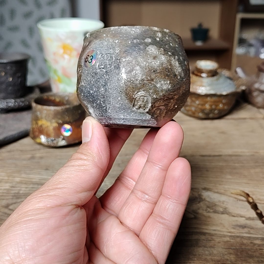 063任鹏飞老师柴窑裸烧杯