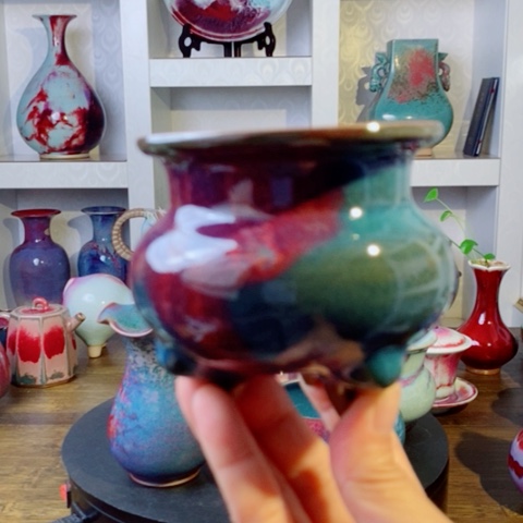 瓶禹州神后钧瓷原产地~