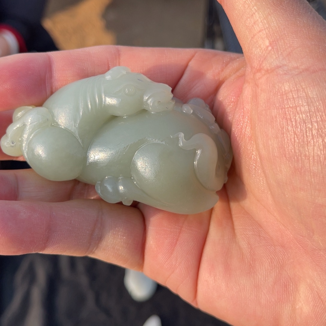 和田玉（糖玉）未镶嵌颈饰