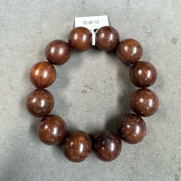 B402沉木圆珠手串