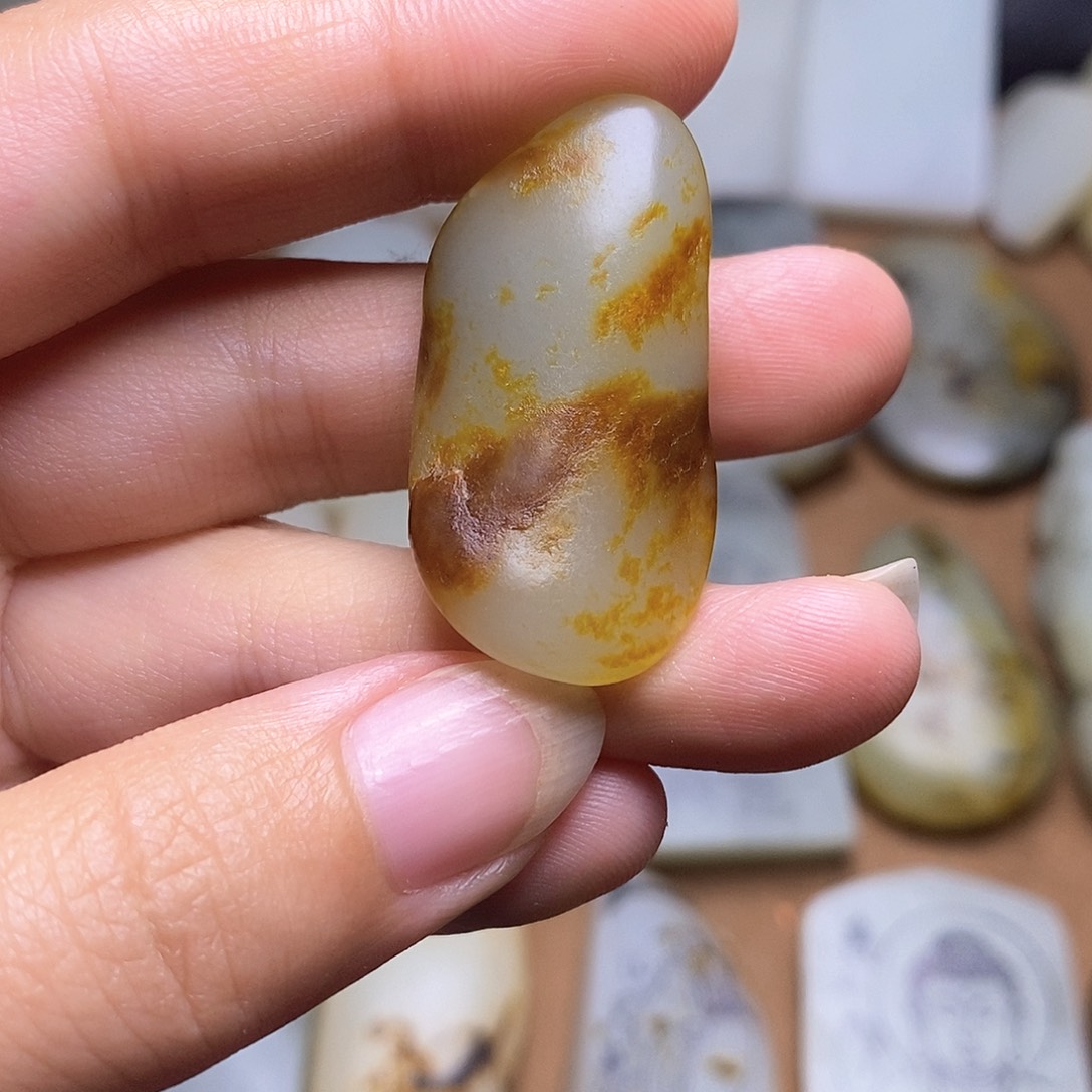 挂件未镶嵌定制和田玉