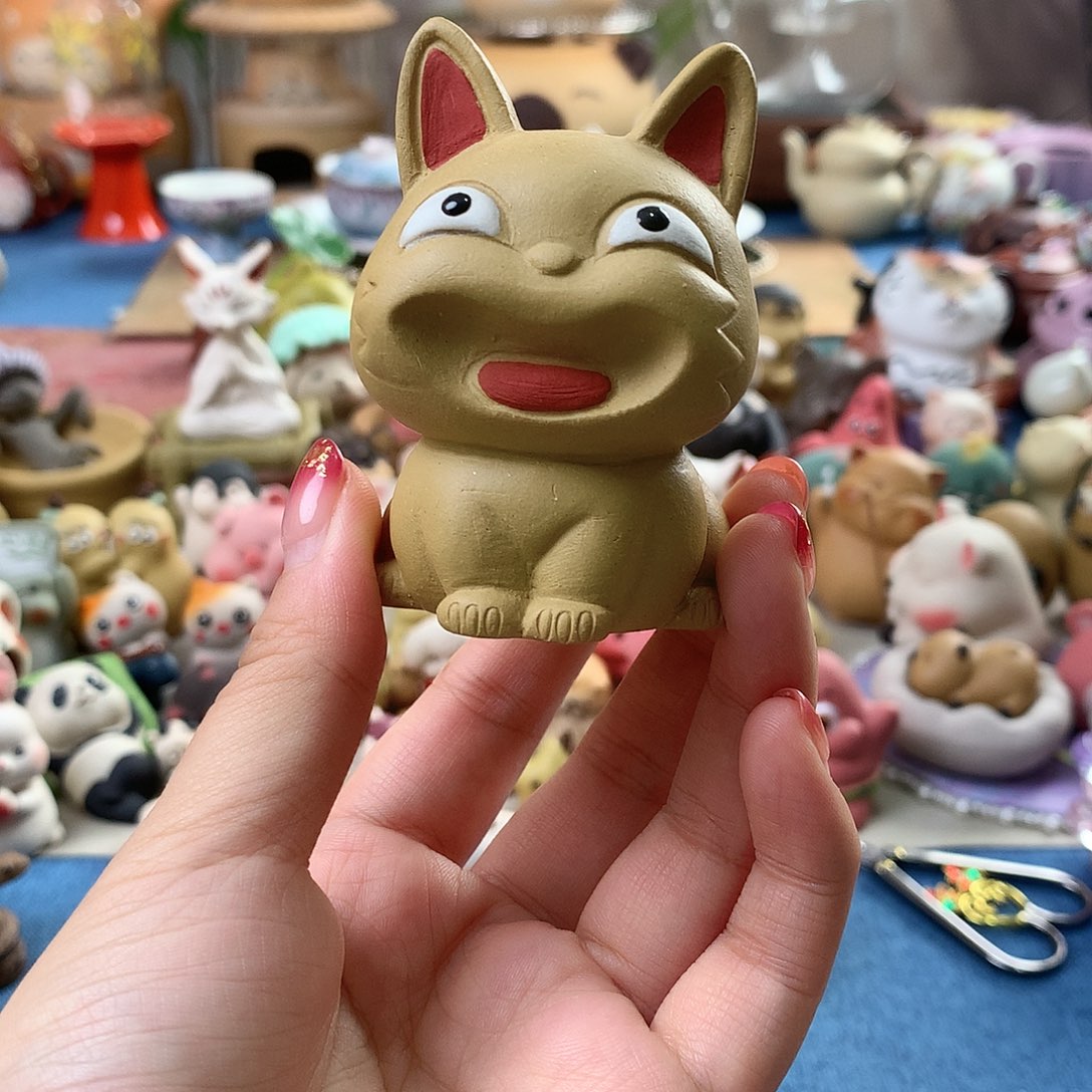 茶宠紫砂手工制作