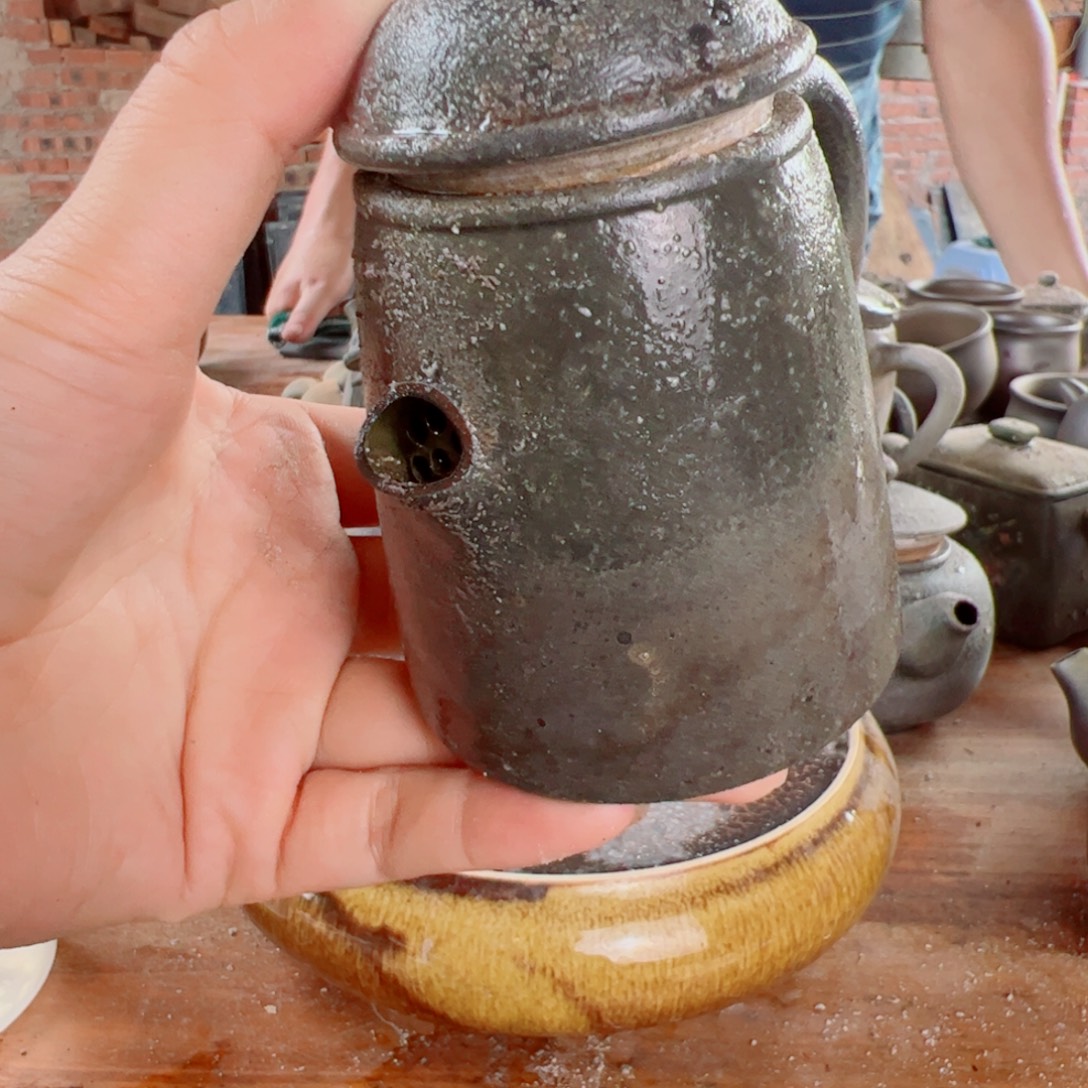 坭兴陶贵台龙窑柴烧茶器A329