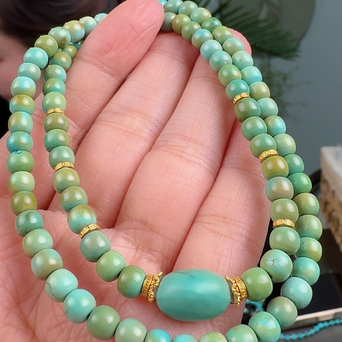 绿松石珠宝奇石未镶嵌